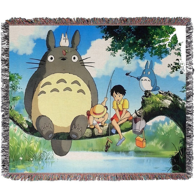 Neighbor Woven Blanket Tapestry