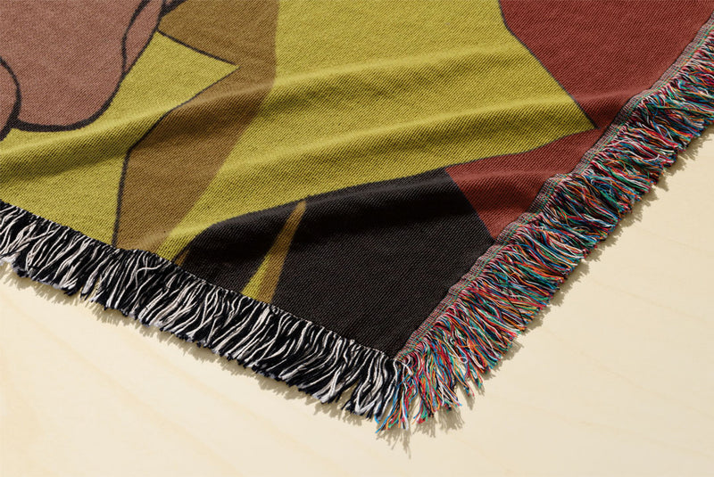 Cowboy Woven Blanket Tapestry