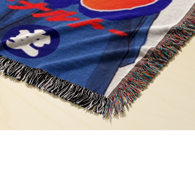 Shinobi 3 Woven Blanket Tapestry