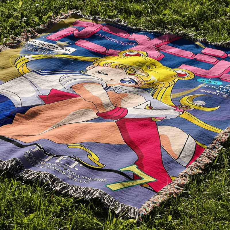 Lunar 2 Woven Blanket Tapestry