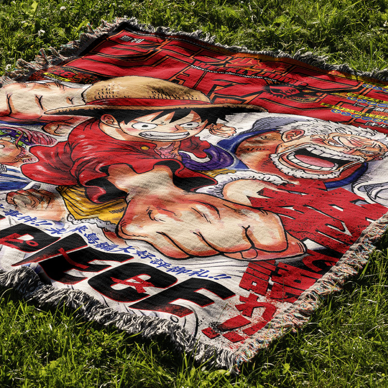 Pirate 7 Woven Blanket Tapestry