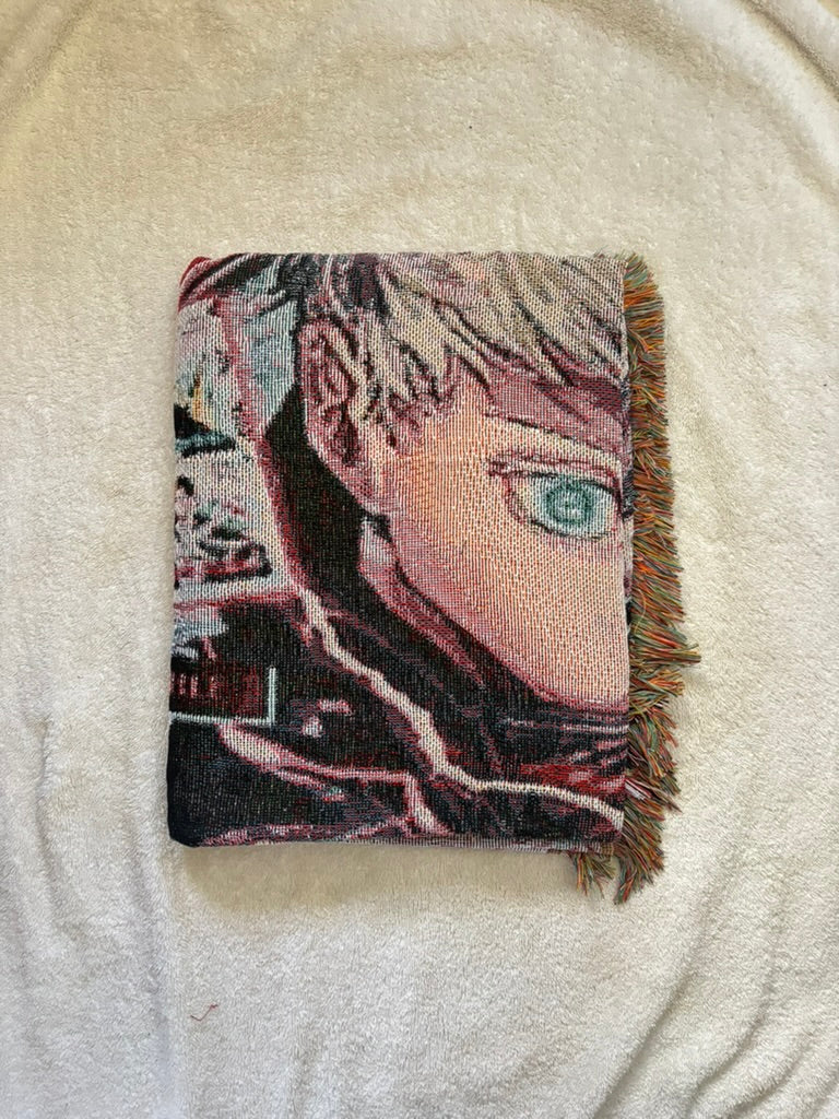 Gojo Hollow Purple Tapestry