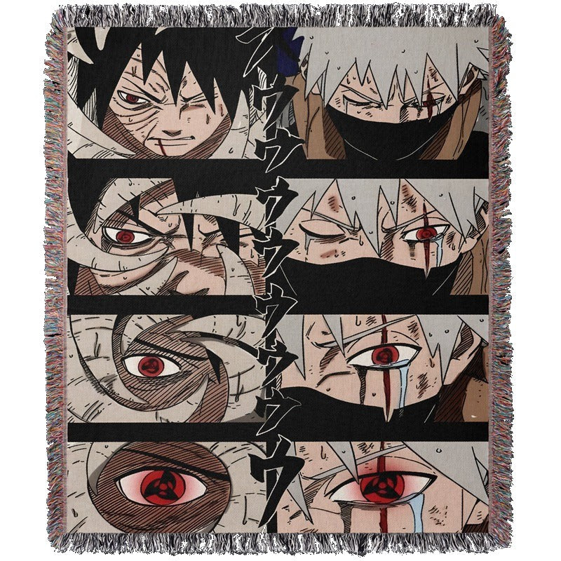Shinobi 8 Woven Blanket Tapestry