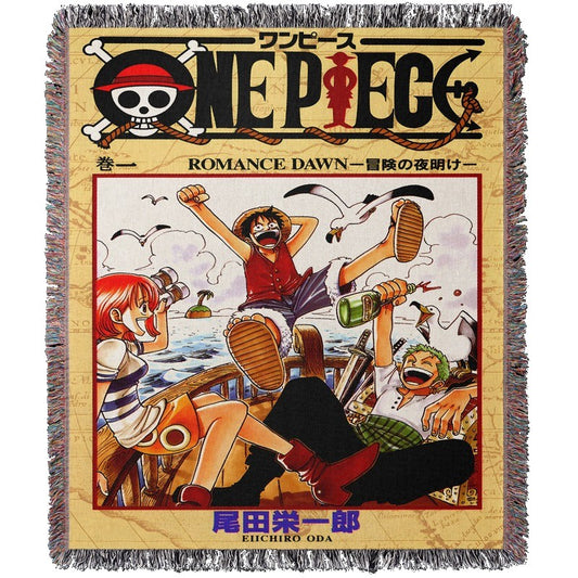 Pirate 9 Woven Blanket Tapestry