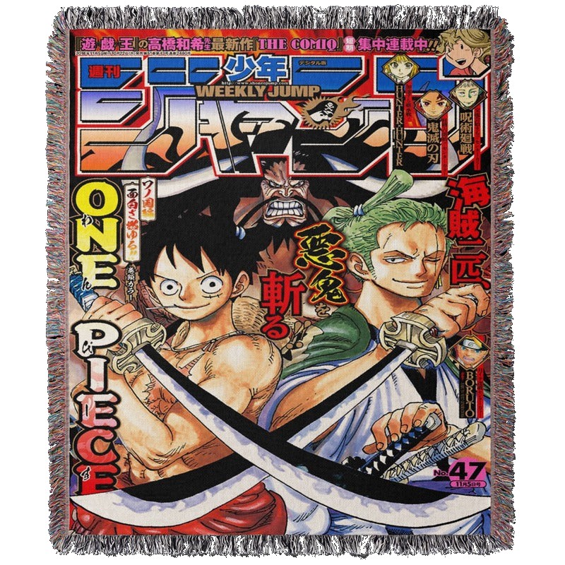 Pirate Woven Tapestry Blanket 3