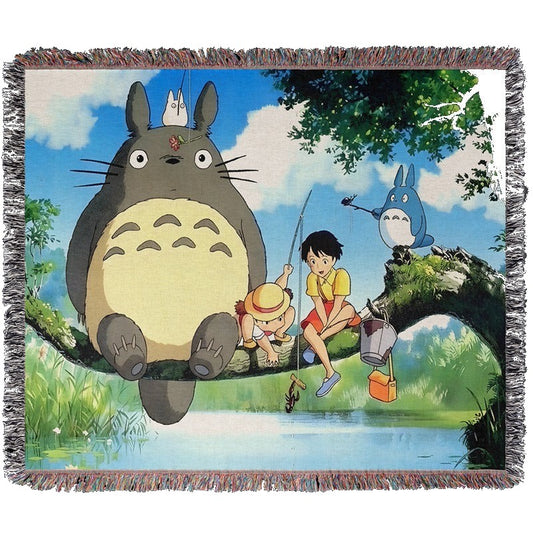 Neighbor Woven Blanket Tapestry