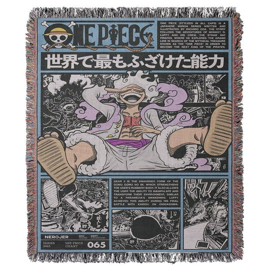 Pirate 10 Woven Blanket Tapestry