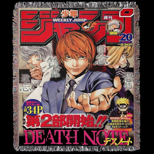 Death Woven Blanket Tapestry