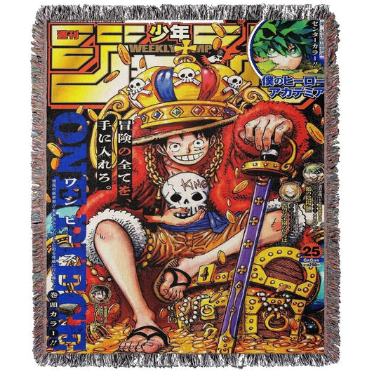 Pirate 8 Woven Blanket Tapestry