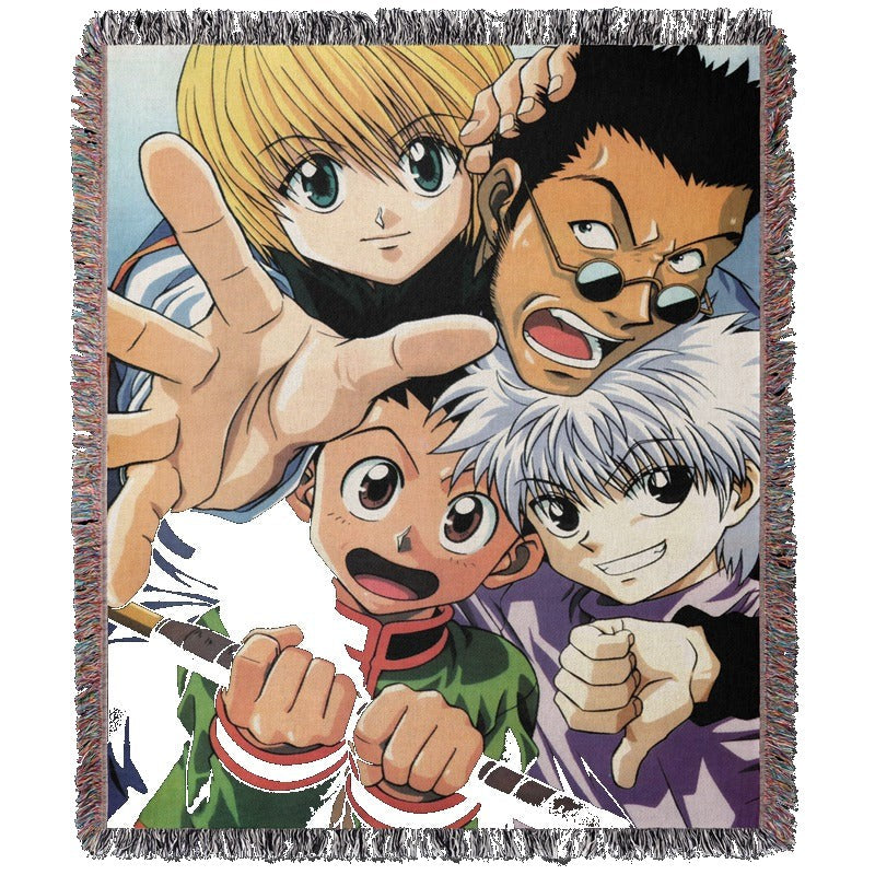 Hunters Woven Blanket Tapestry