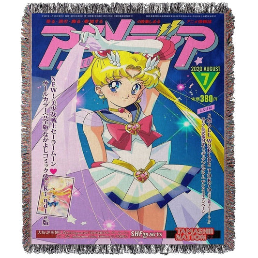 Lunar Woven Tapestry Blanket