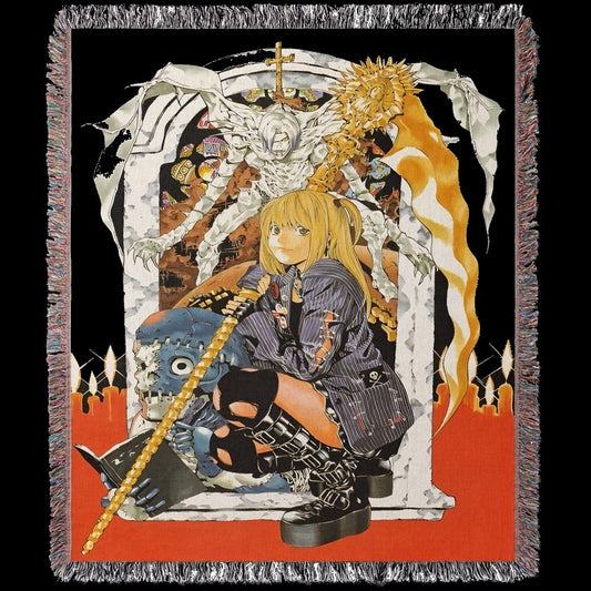Death 3 Woven Blanket Tapestry
