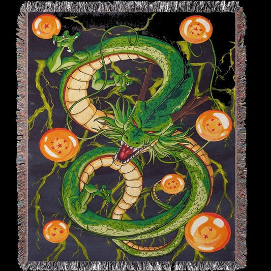 Dragon 2 Woven Blanket Tapestry