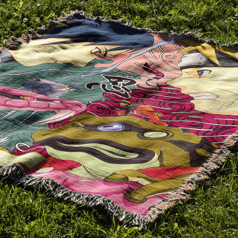 Shinobi 4 Woven Blanket Tapestry