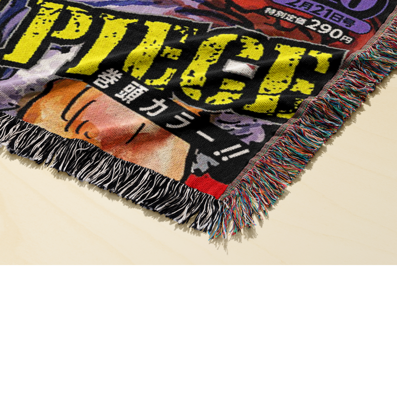 Pirate 6 Woven Blanket Tapestry