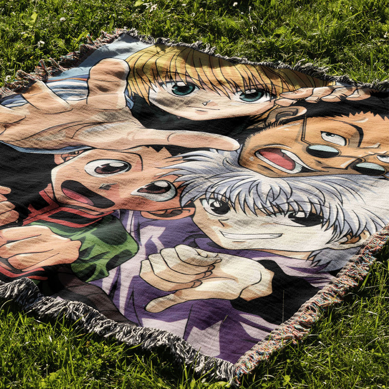 Hunters Woven Blanket Tapestry