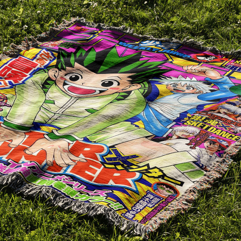 Hunters Woven Blanket Tapestry 1