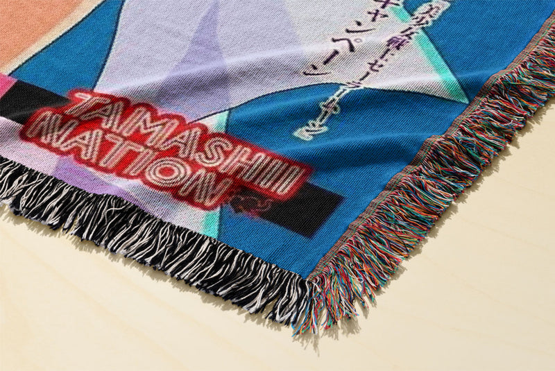 Lunar Woven Tapestry Blanket