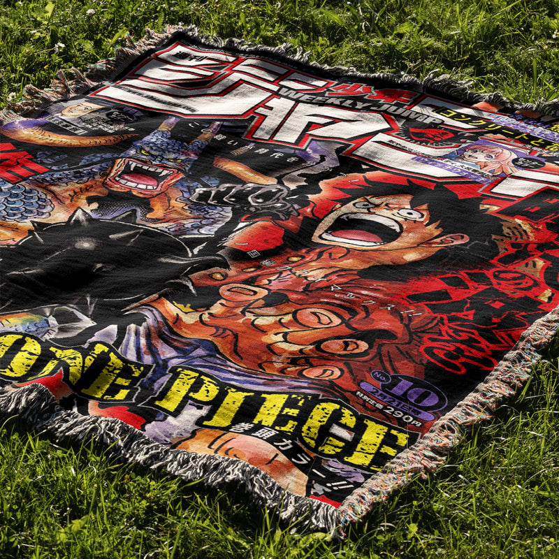 Pirate 6 Woven Blanket Tapestry