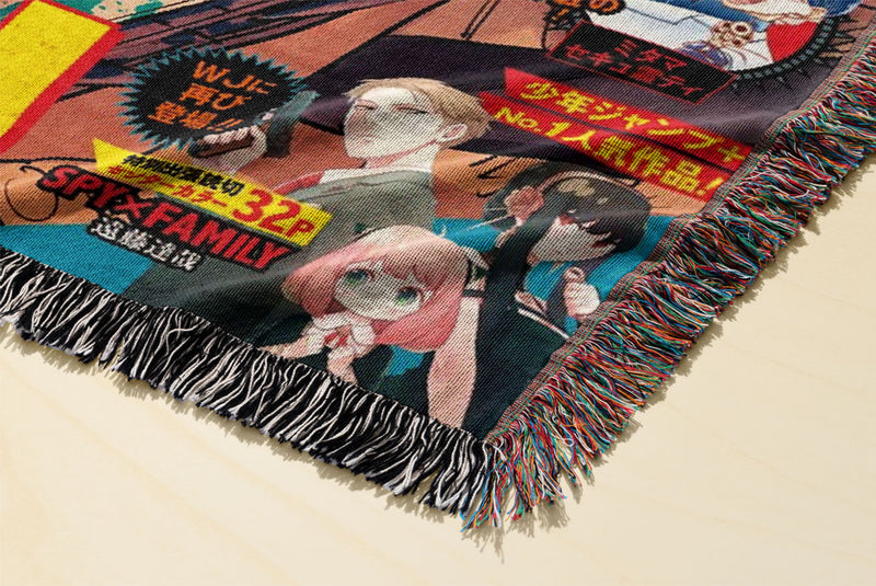 Chainsaw Woven Blanket Tapestry