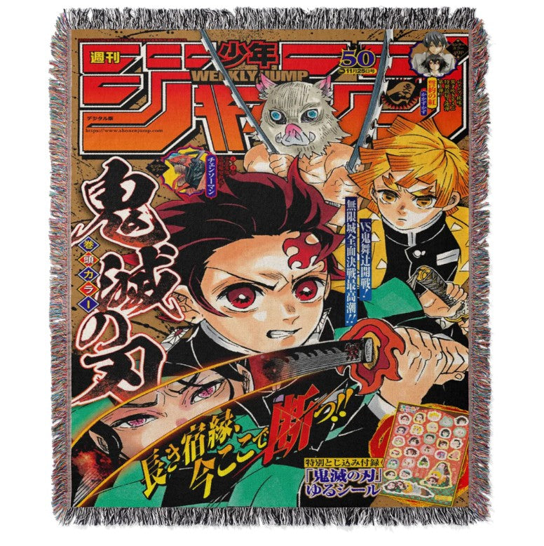 Demon Slayer Woven Tapestry