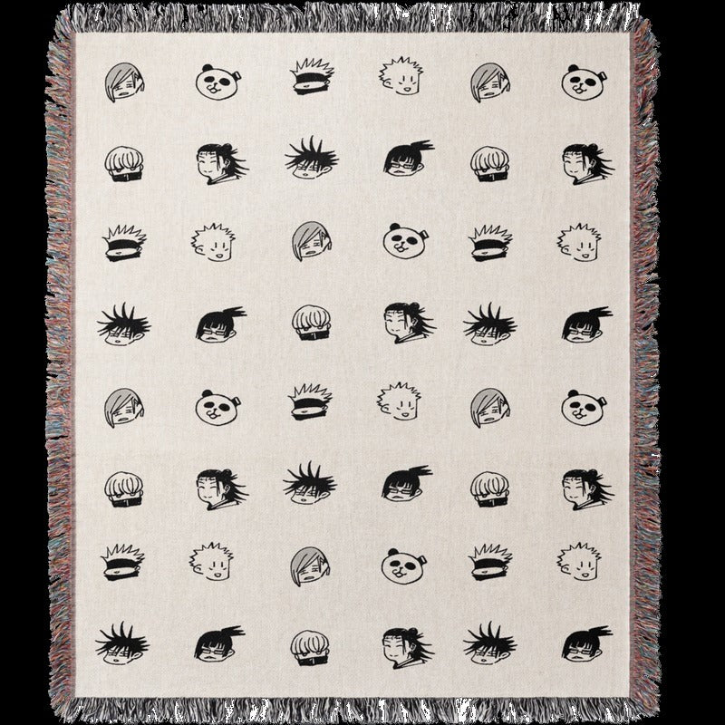 Cursed 7 Woven Blanket Tapestry