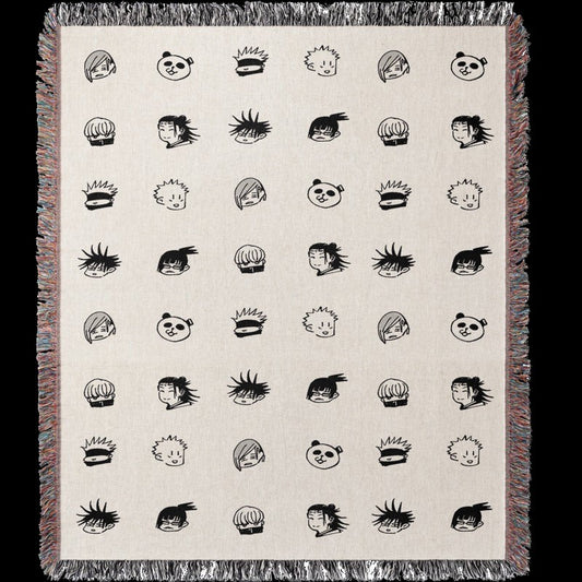 Cursed 7 Woven Blanket Tapestry